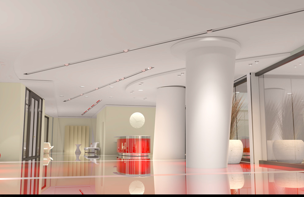 Эскизный проект вестибюля клубного дома в Борисоглебском переулке