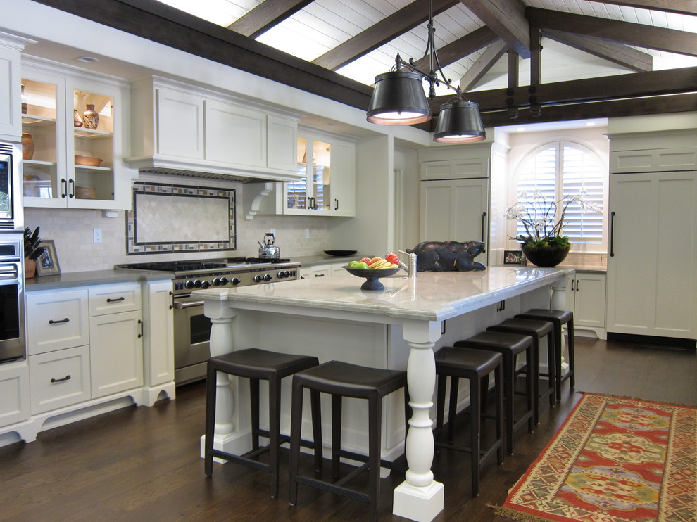 Before and After- Canyon Residence - Traditional - Kitchen - Los