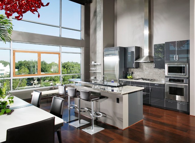 Contemporary Kitchen trendy-koekken