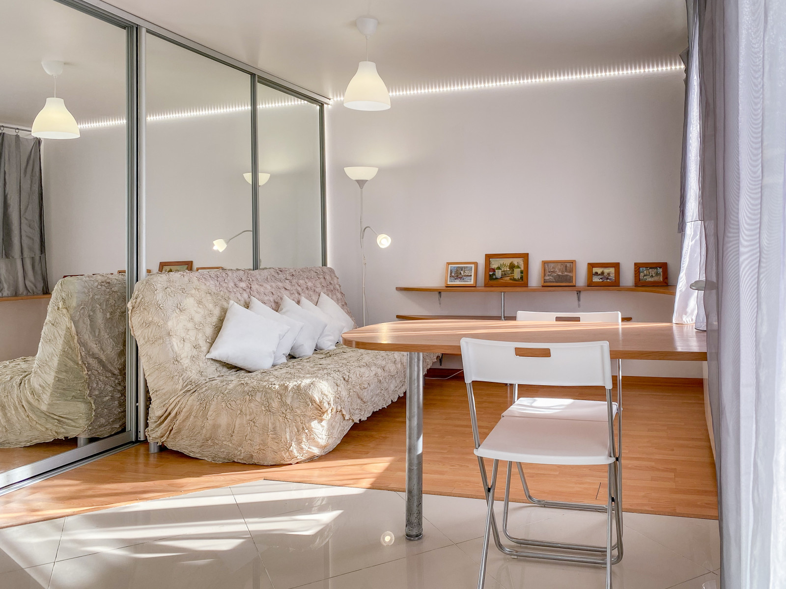 Квартира-студия в Одинцово 38 кв.м. - реализованный проект