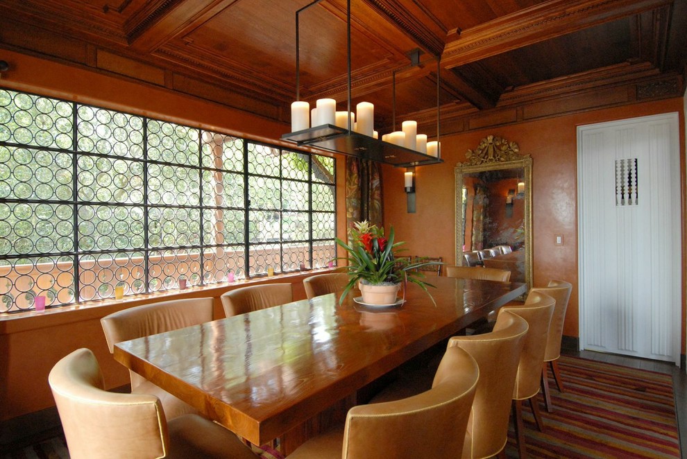 This is an example of a mid-sized traditional separate dining room in San Francisco.