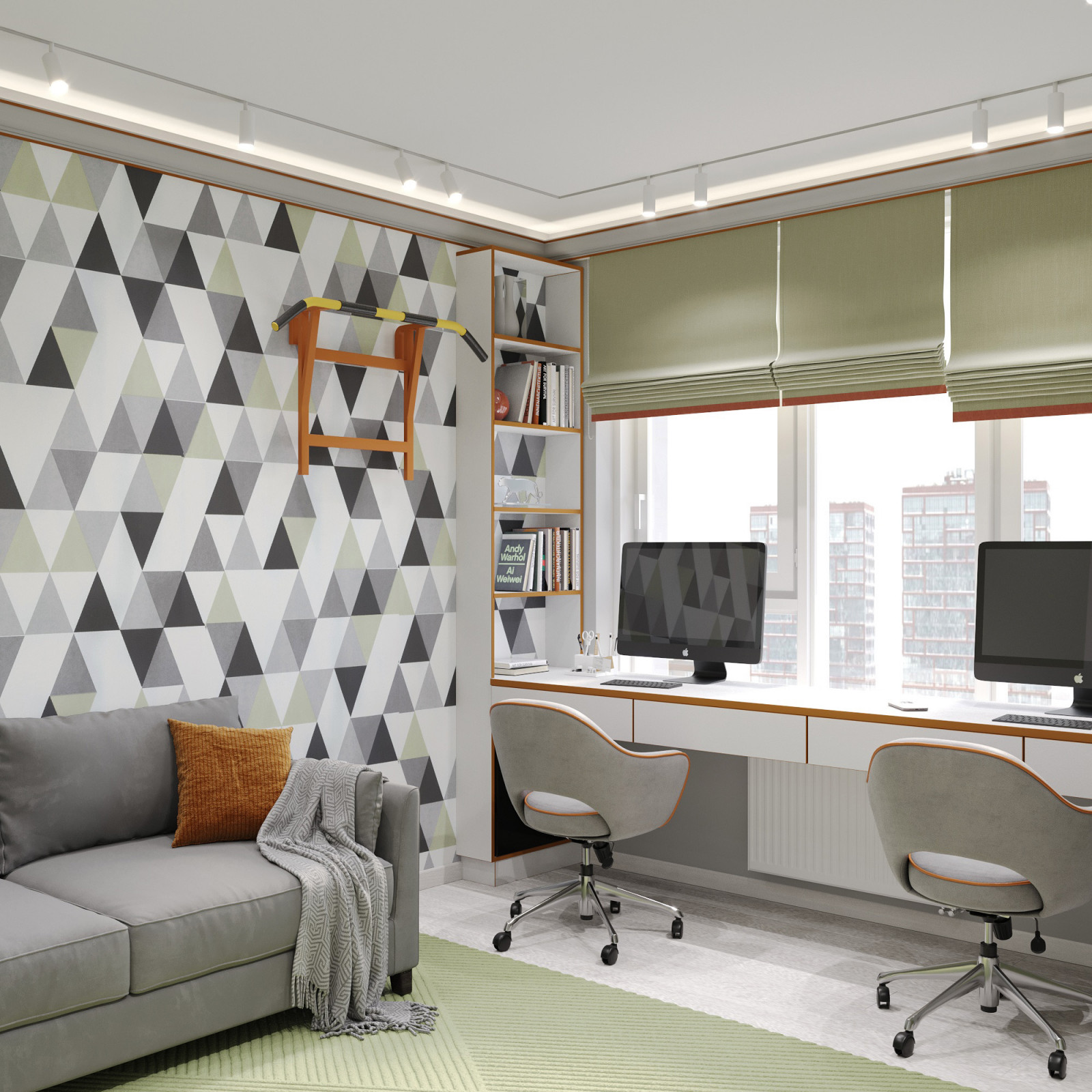 оранжевое небо 89 метров квадратных