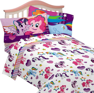 My Little Pony Bed Sheet Set Twilight Sparkle Ponyfied Bed - Modern ...