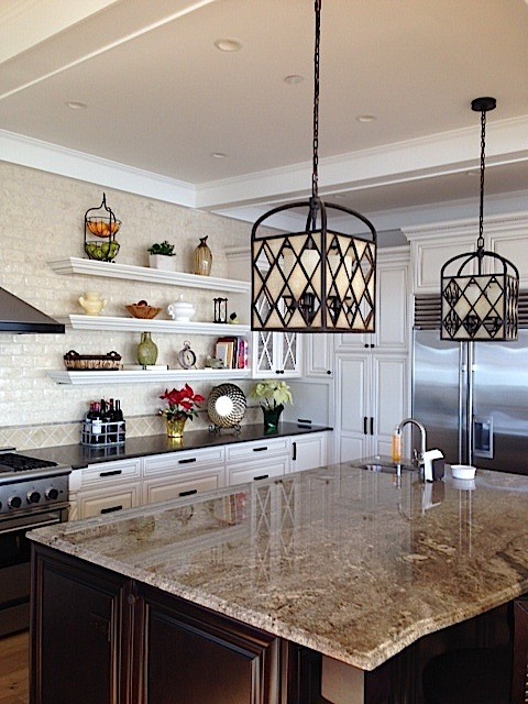 Inspiration for a transitional kitchen remodel in Seattle