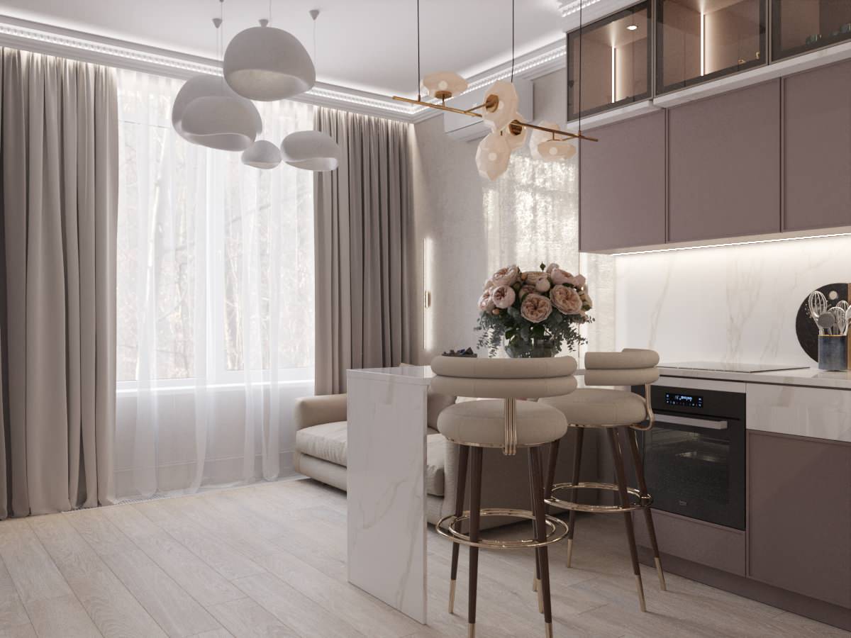 Апартаменты в Wellton Gold 38 м2