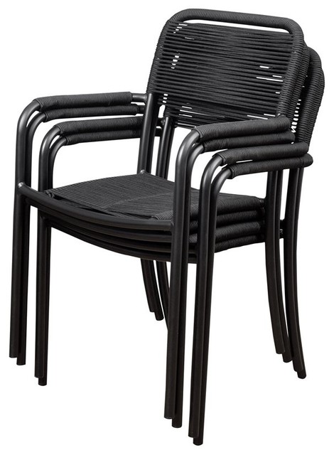 International Home Atlantic Oosterdam Patio Dining Chair (Set of 4)