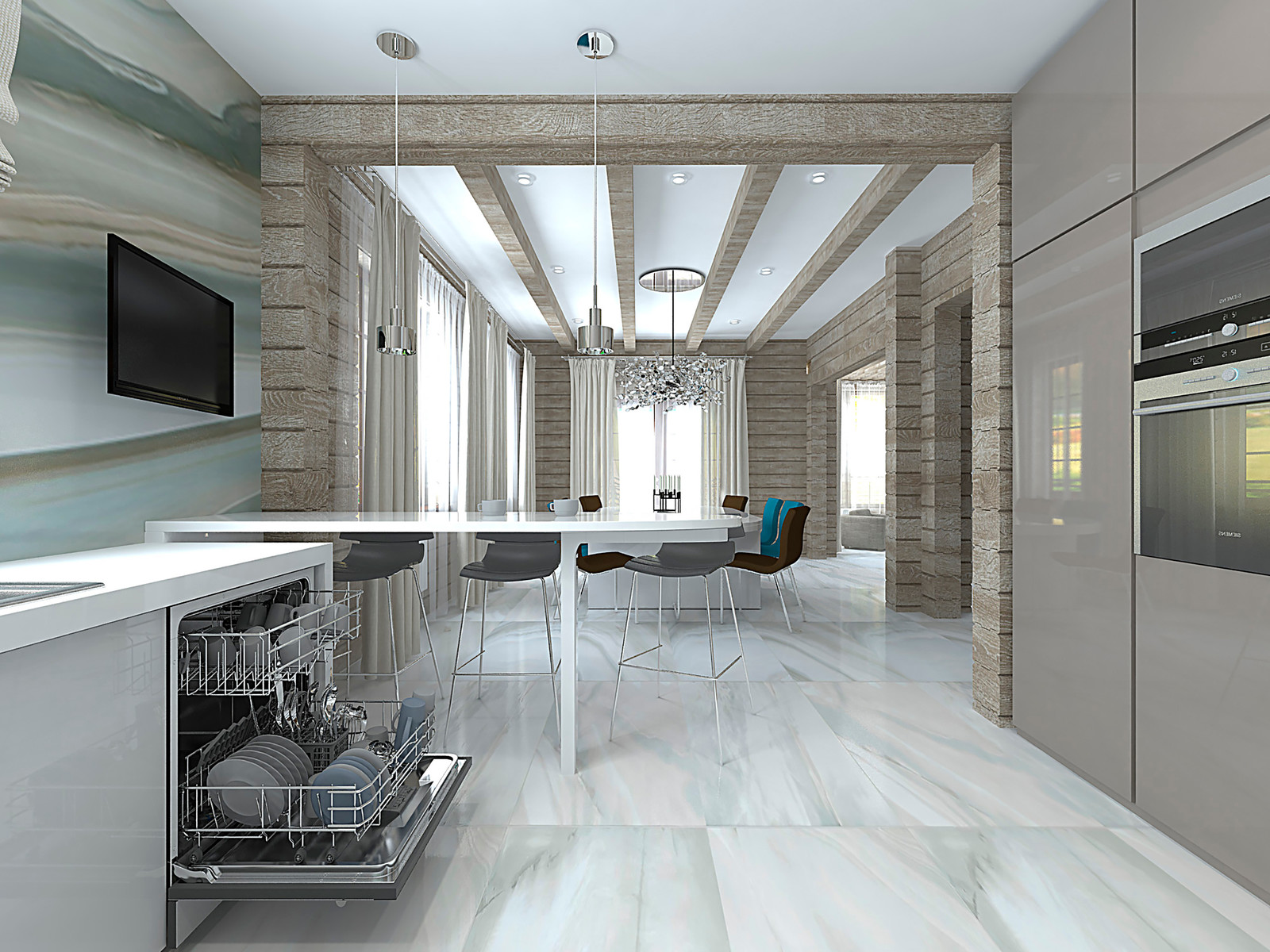 Дом из бруса