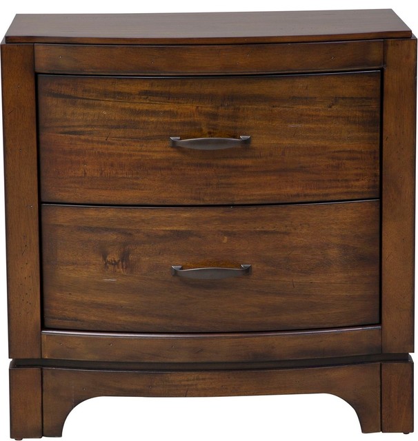 Liberty Furniture Avalon III Night Stand Transitional Nightstands And Bedside Tables by