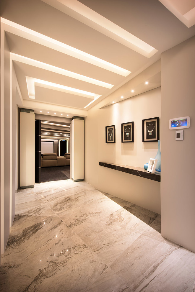 This is an example of a modern hallway in Perth.