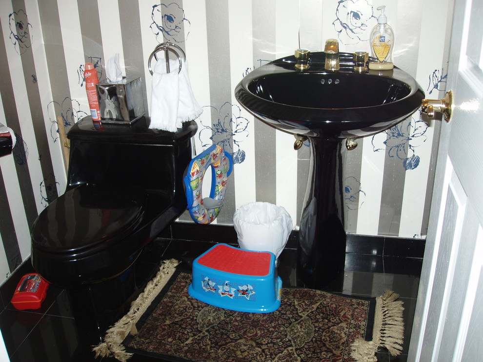 Modern powder room
