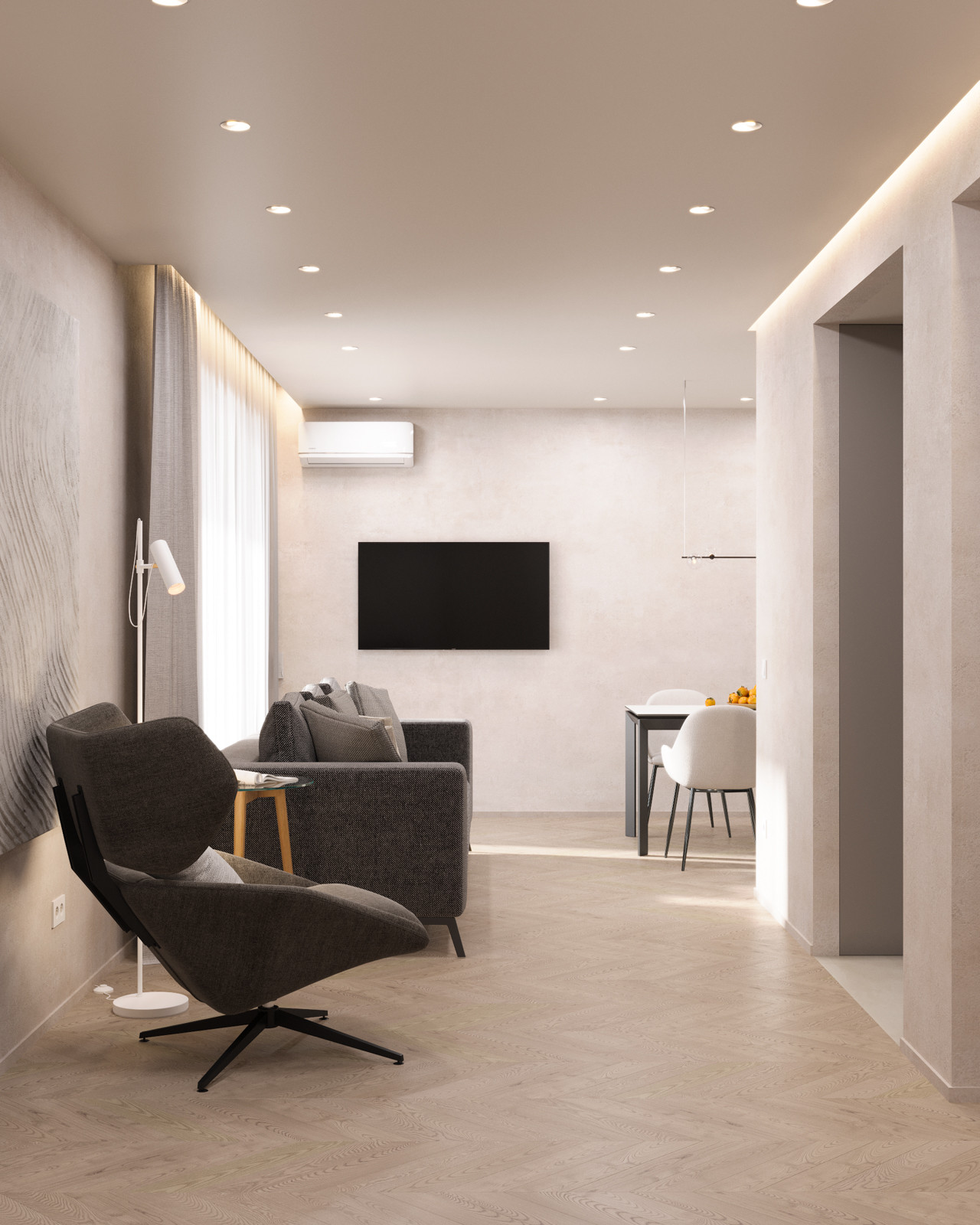 Дизайн квартиры 96 м²