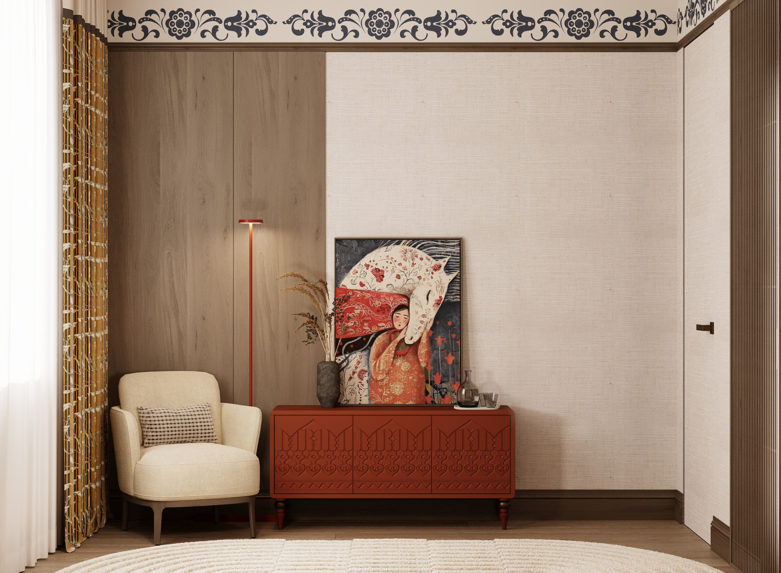 Загородный дом в русском стиле