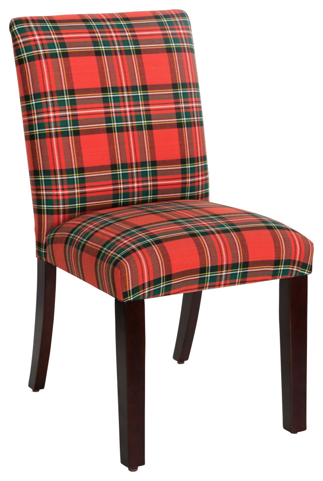 Hughes Dining Chair, Red