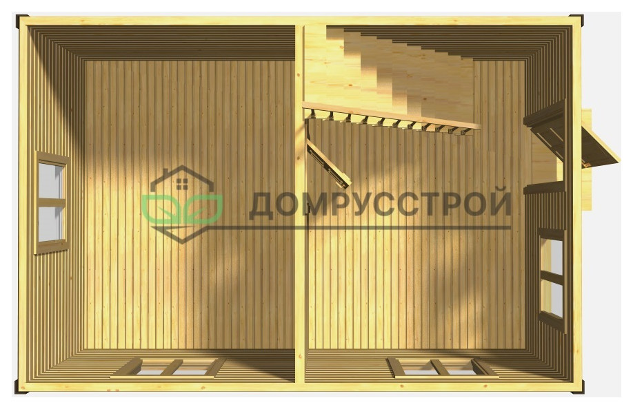 Дом из бруса Д-4