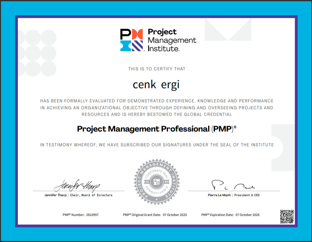 PMI certification
