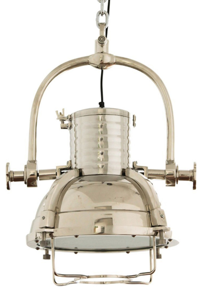 Chrome Pendant Kitchen Light Industrial Pendant Lighting by