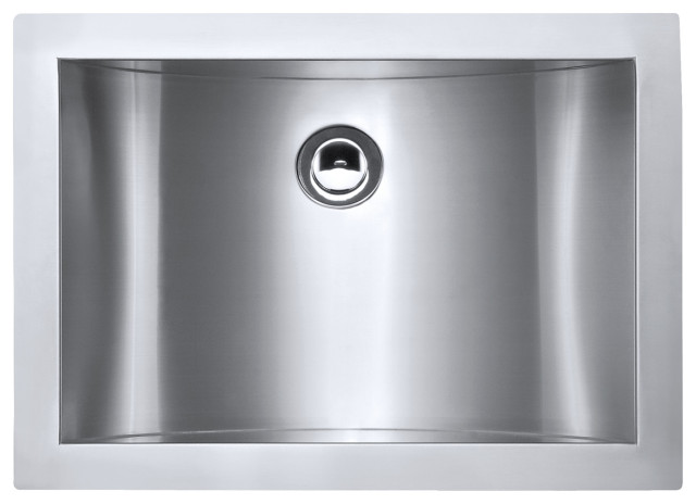 ruvati rvh6110 brushed stainless steel bathroom sink undermount