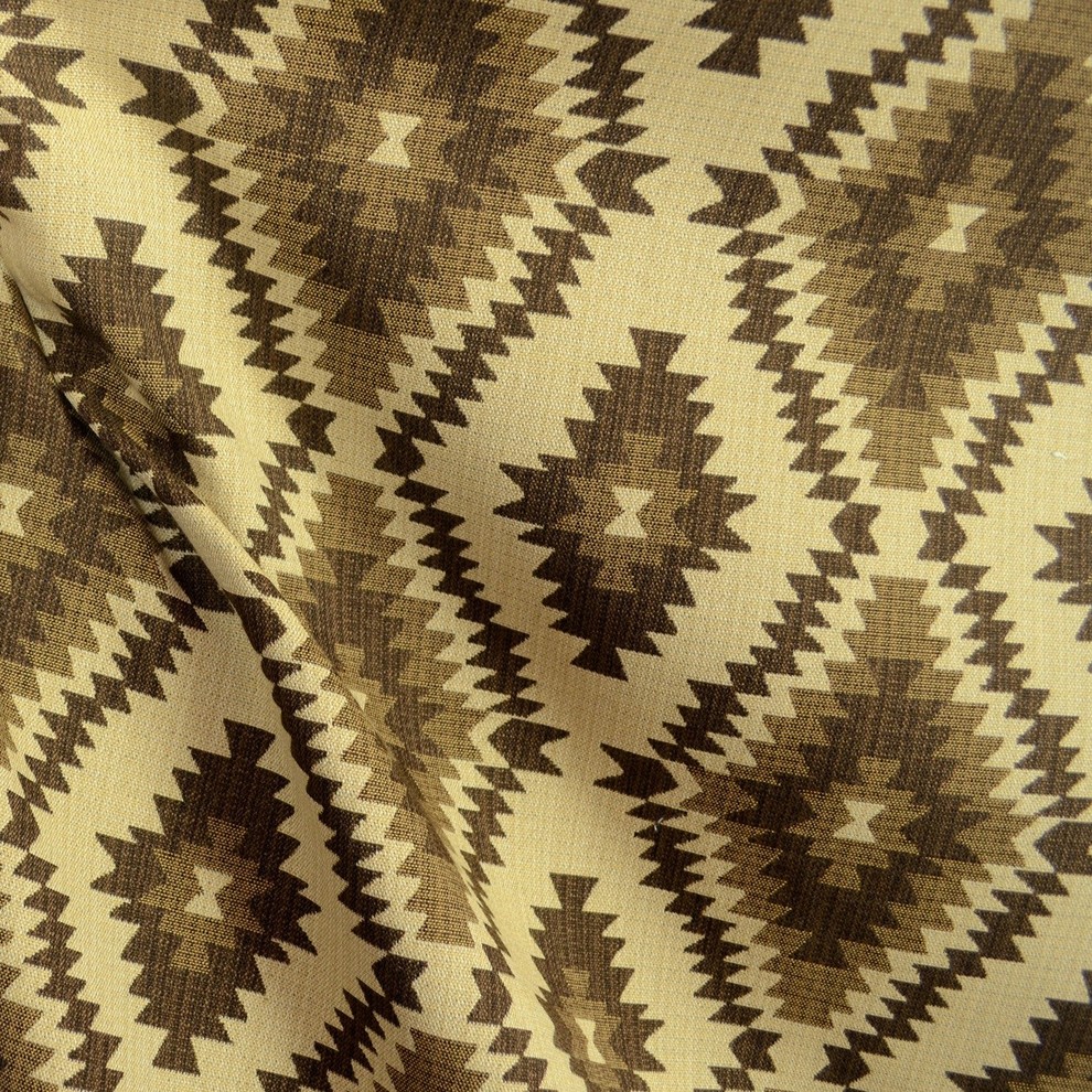 Carson Saddle Southwest Upholstery Fabric