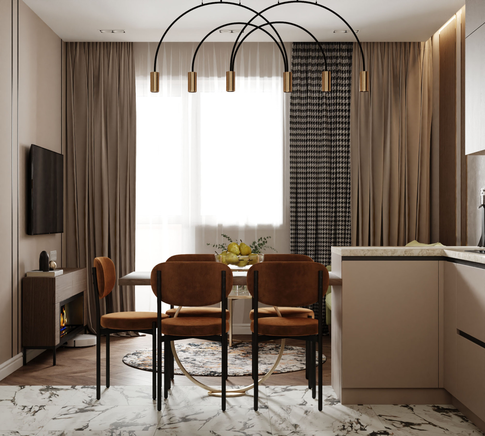 Квартира 100 кв.м., г. Москва