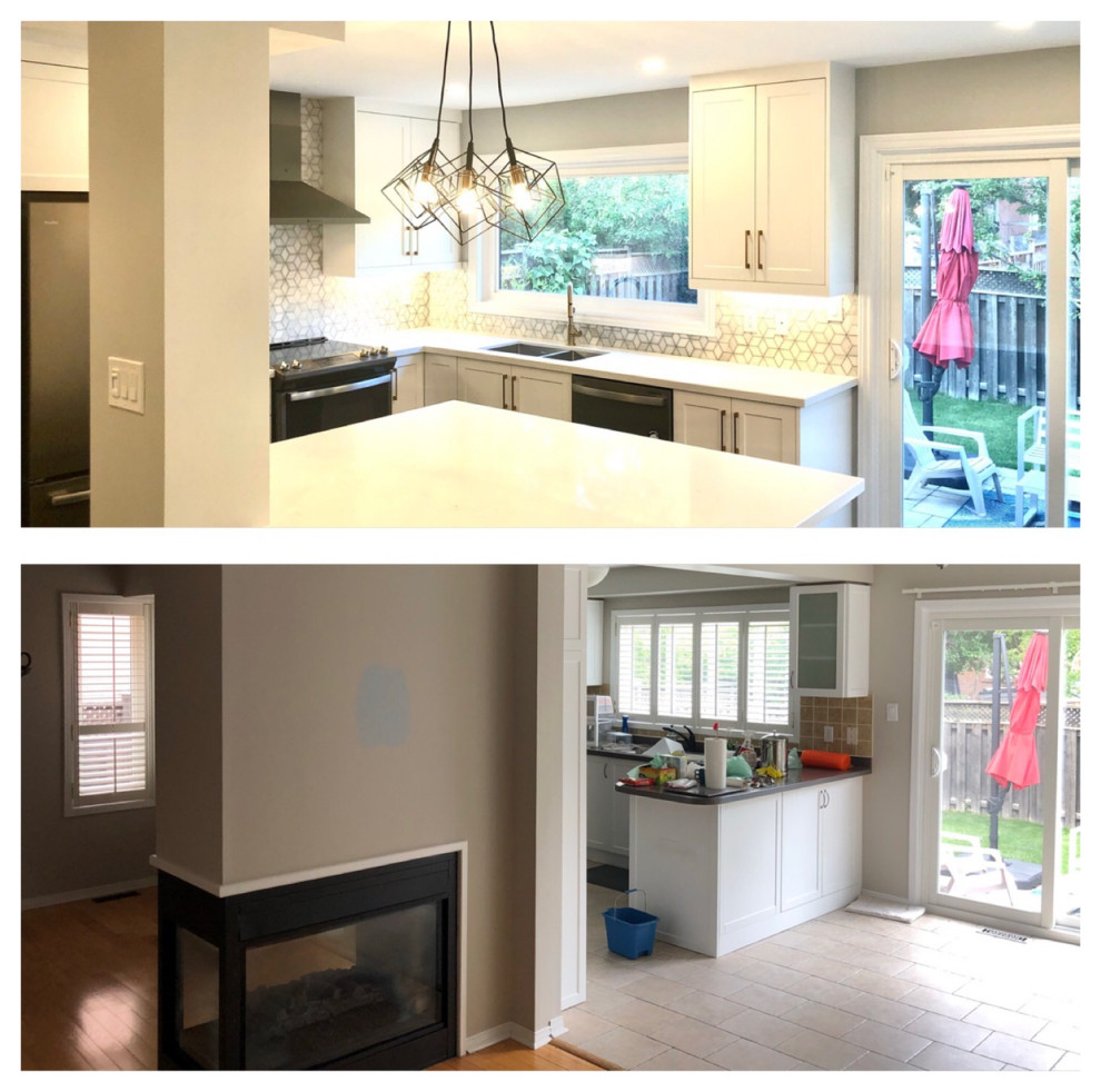 Main floor remodeling project