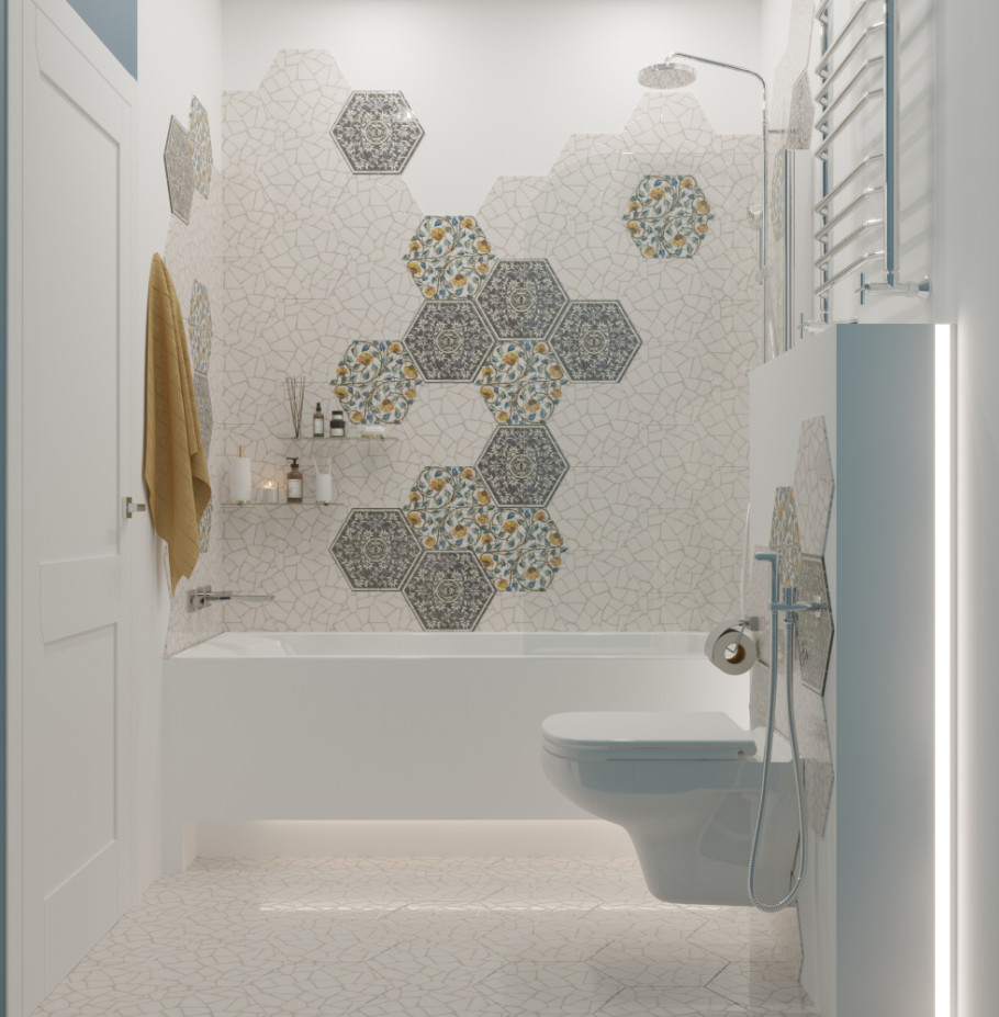 Визуализация ванной комнаты