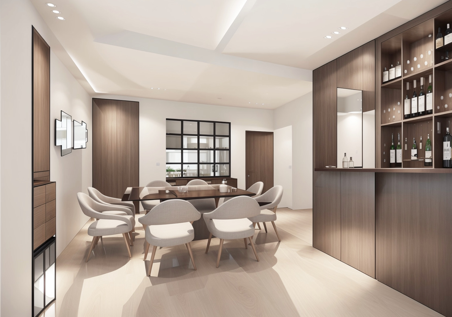 Dining Room Bar Area