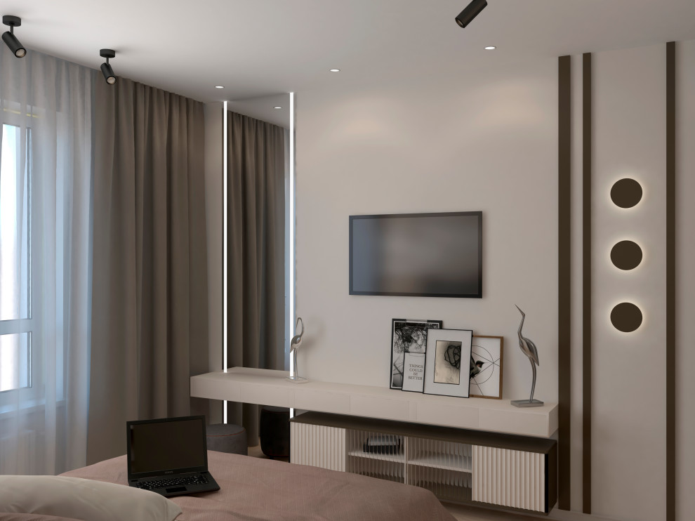 Квартира для семьи с тремя детьми "Стоун терапия"