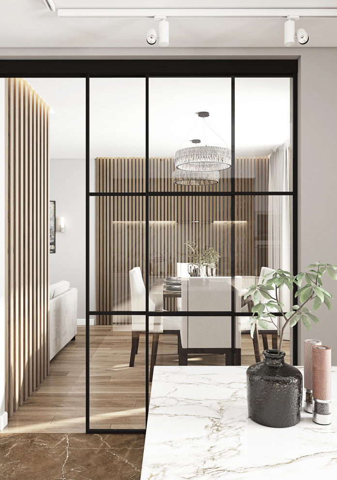 Квартира на Стародмитровской. Современный минимализм.