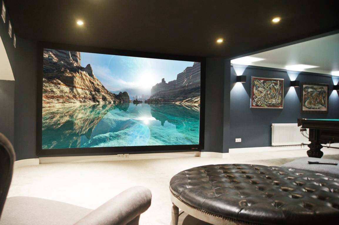 Домашний кинозал в Майами