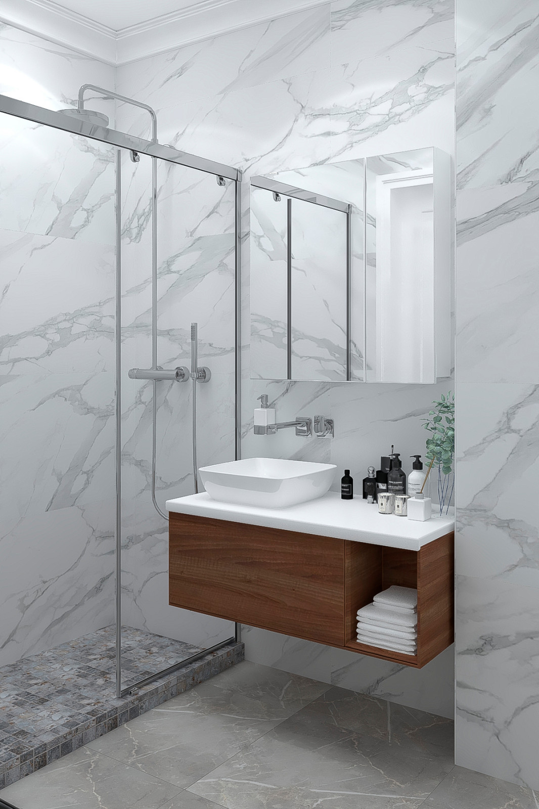 Дизайн санузлов в 3D