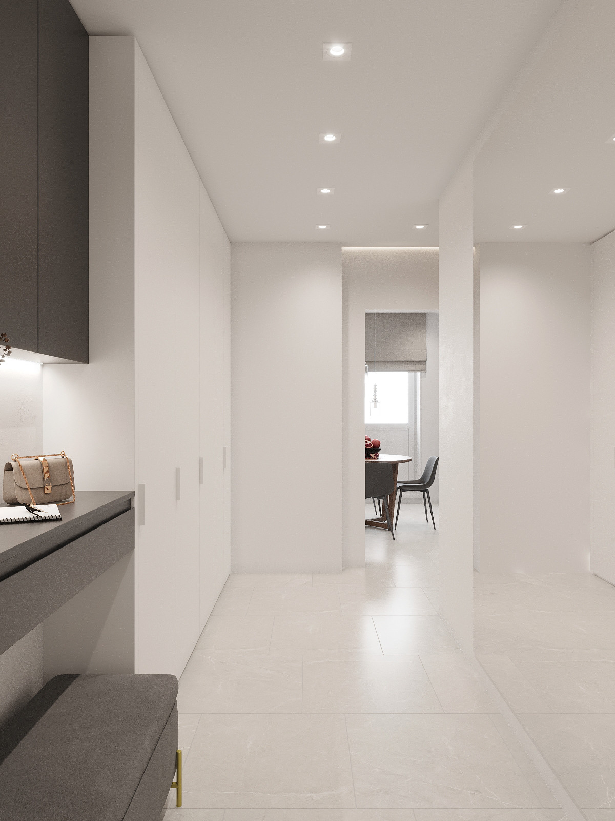 Квартира 60 м2, ул.Кирова, г.Новосибирск, 2021 г.