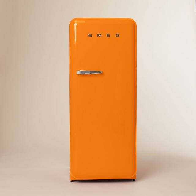 Smeg Refrigerator, Orange