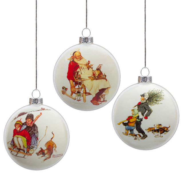 Norman Rockwell Christmas Ornaments