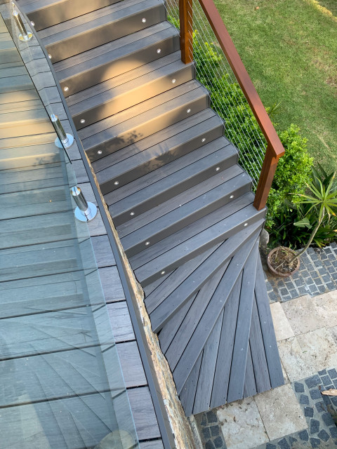 Riverview modern-staircase