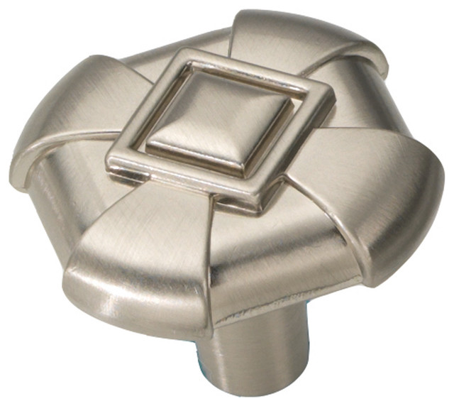 Chelsea Stainless Steel Cabinet Knob, 1 1/8"