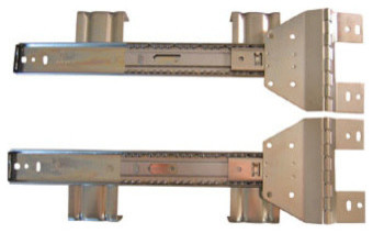 KV 8050 Flipper Door Slides, Anochrome, 14"