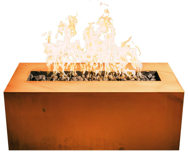 Linear Fire Pit 72 Match Light Natural Gas Contemporary