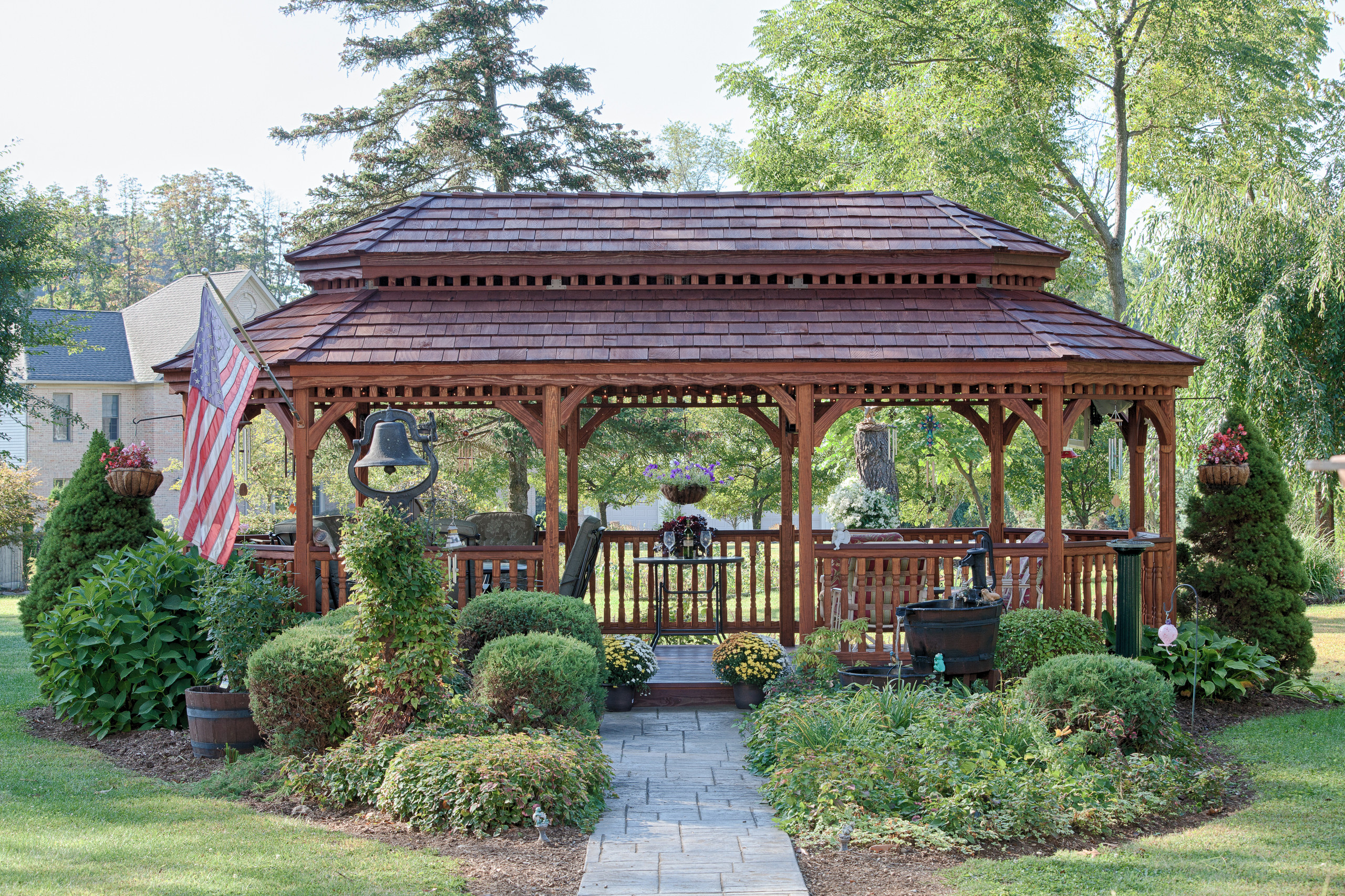 Wooden Pavilions, Gazebo's & Pergola's