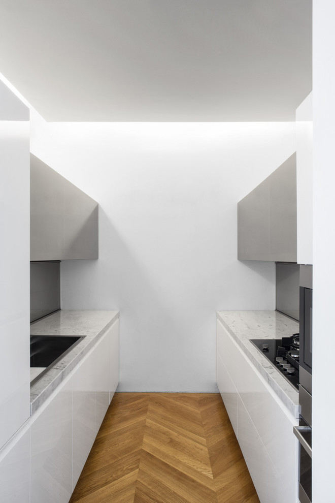 Contemporary kitchen in Milan.