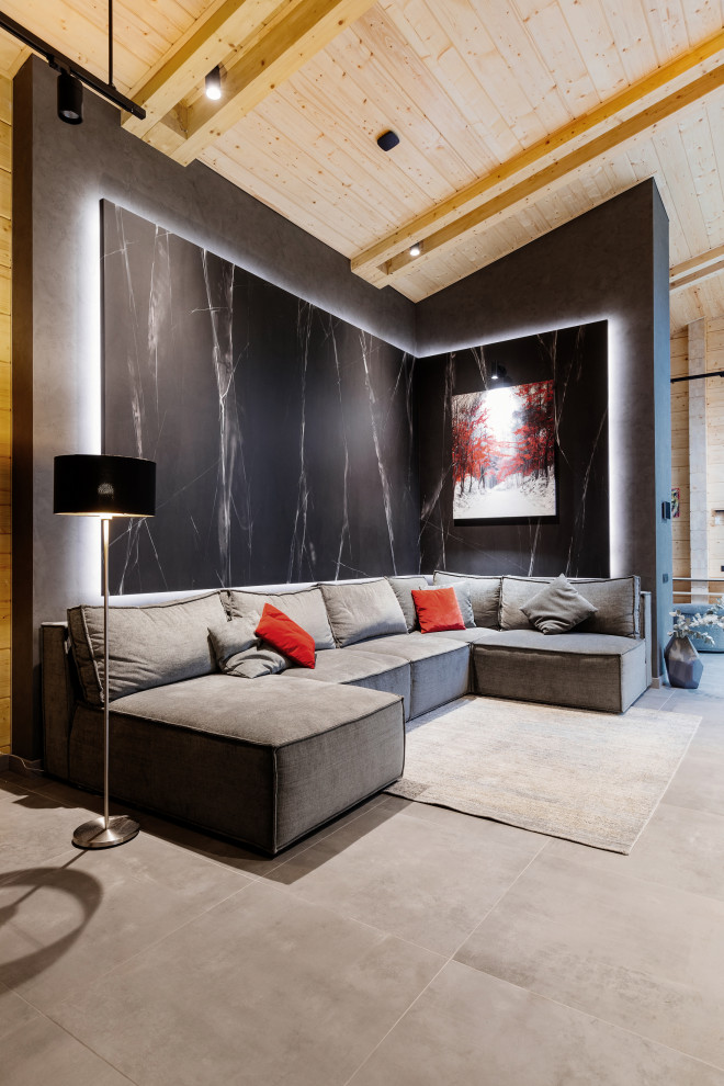 Загородный дом из клееного бруса