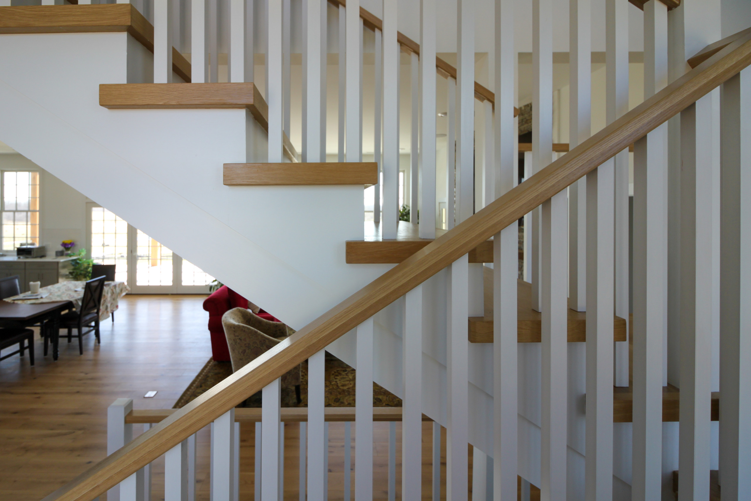 91_U-Shaped Floating Staircase Surrounded by Bucolic Mountain Views, Winchester,
