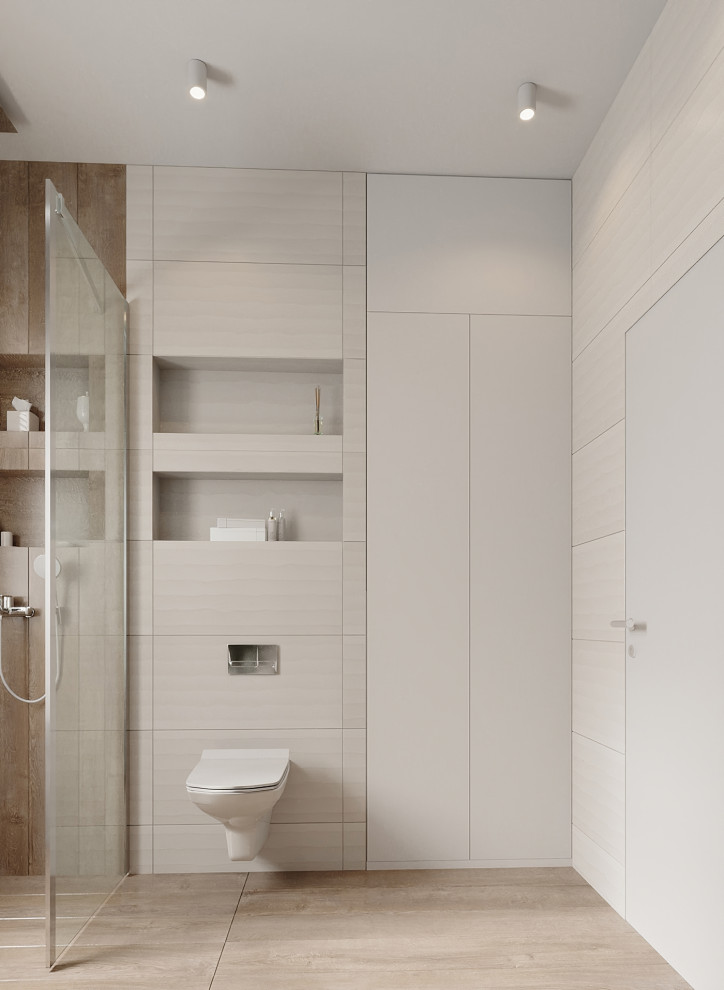 Кухня-гостиная и санузел в частном доме