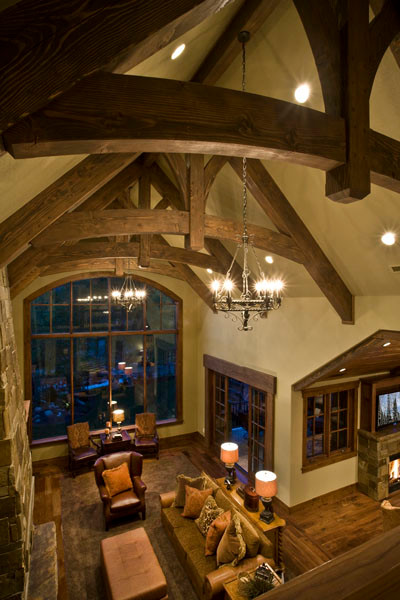 Photo of a country living room in Salt Lake City.