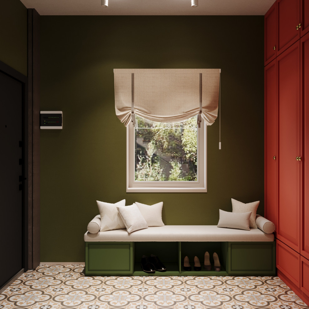 Дизайн 2х этажного дома в стиле эклектика