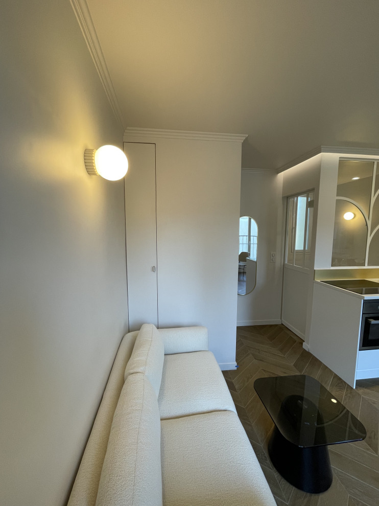 Rénovation totale d'un studio en F2