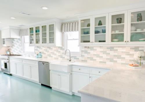 Inspiration for a transitional kitchen remodel in Orange County