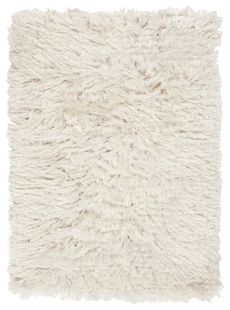 Plush Whisper Area Rug, Rectangle, Winter White, 9'x12'