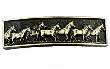 Running Horse Pull - Antique Brass, SIE-681488