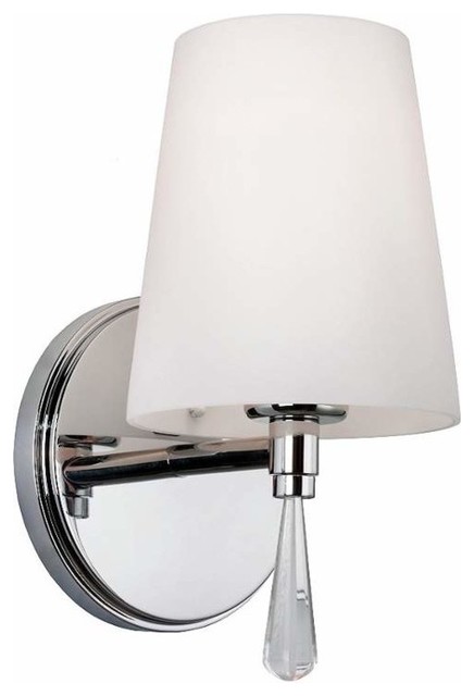 Feiss 1 Light Vanity Strip Transitional Bathroom Vanity Lighting By Generation Lighting