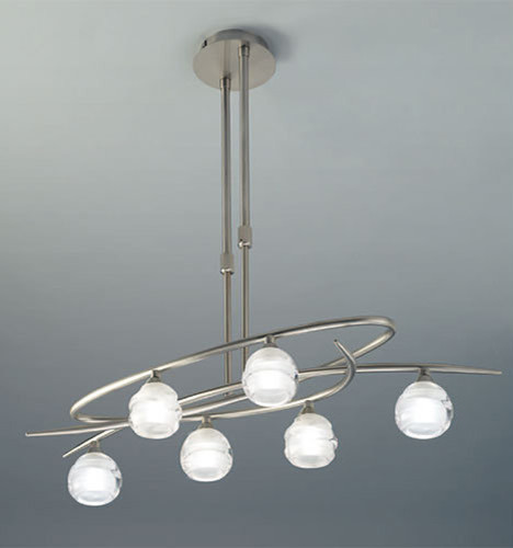 Mantra Lighting 1811 Loop 6 Light Chandelier Mantra Lighting 1811 Loop 6 Light Chandelier